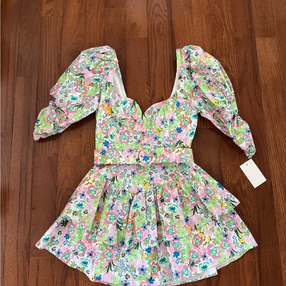 For Love & Lemons Jardine Floral Dress - Picture 3 of 7